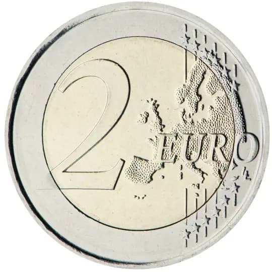 Front of Estonia 2 euro