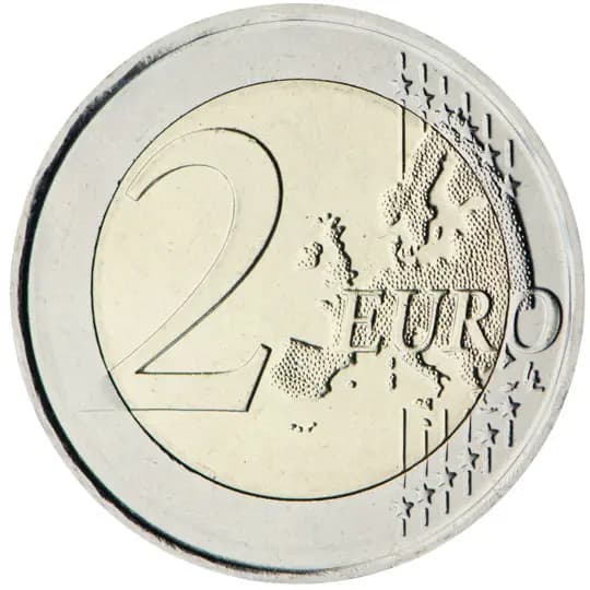 Front of Luxembourg 2 euro