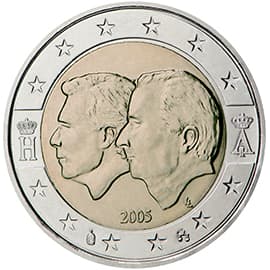 Back of Belgium 2 euro Back of Belgium 2 euro