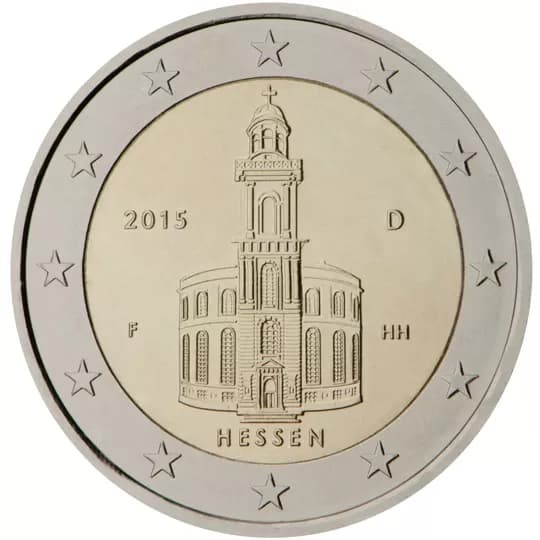 Back of Germany 2 euro Back of Germany 2 euro