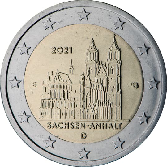Back of Germany 2 euro Back of Germany 2 euro