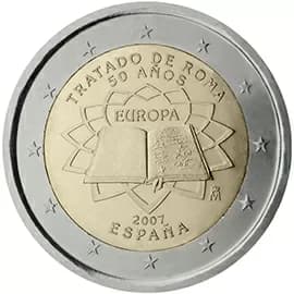 Back of Spain 2 euro Back of Spain 2 euro