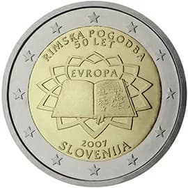 Back of Slovenia 2 euro Back of Slovenia 2 euro