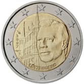 Back of Luxembourg 2 euro Back of Luxembourg 2 euro