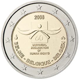 Back of Belgium 2 euro Back of Belgium 2 euro