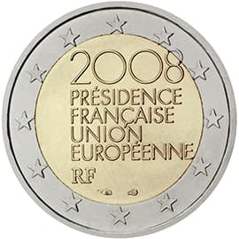 Back of France 2 euro Back of France 2 euro