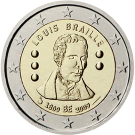 Back of Belgium 2 euro Back of Belgium 2 euro