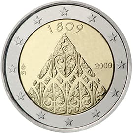 Back of Finland 2 euro Back of Finland 2 euro