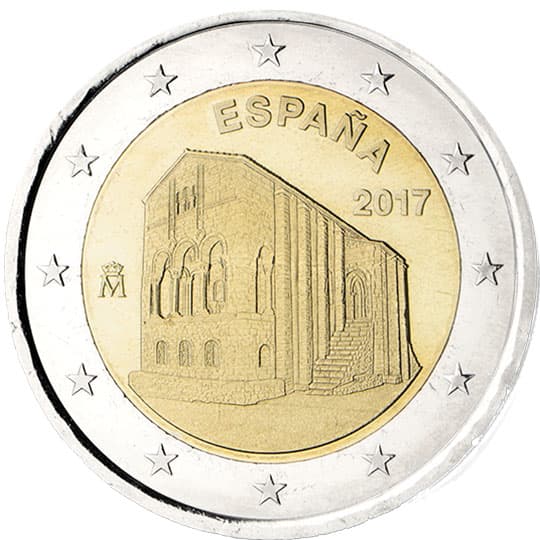 Back of Spain 2 euro Back of Spain 2 euro