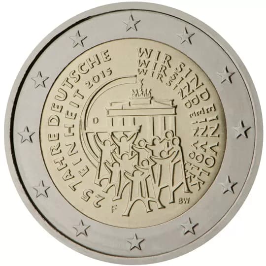 Back of Germany 2 euro Back of Germany 2 euro