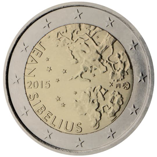 Back of Finland 2 euro Back of Finland 2 euro