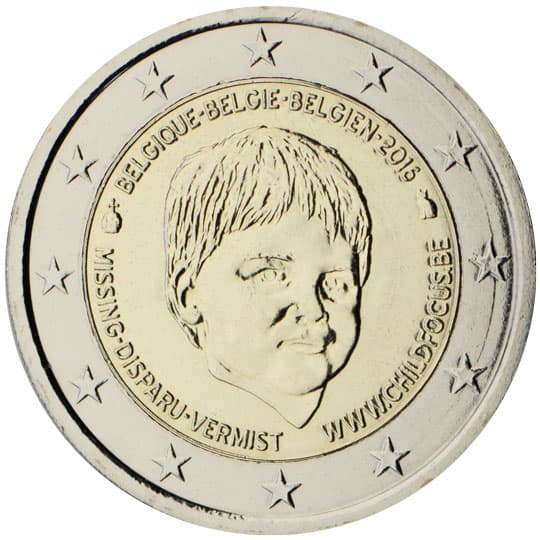 Back of Belgium 2 euro Back of Belgium 2 euro