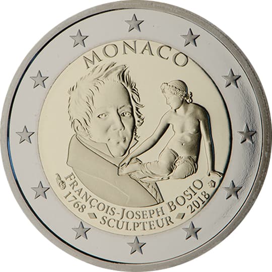 Back of Monaco 2 euro Back of Monaco 2 euro