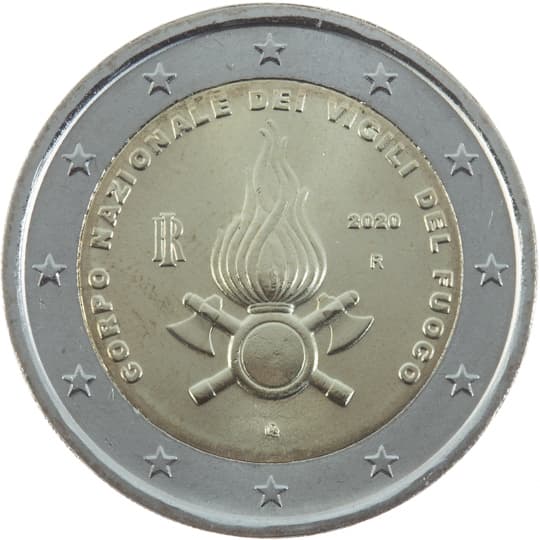Back of Italy 2 euro Back of Italy 2 euro