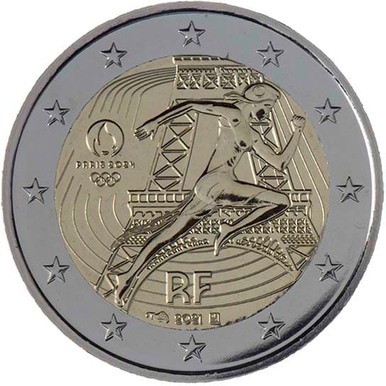 Back of France 2 euro Back of France 2 euro