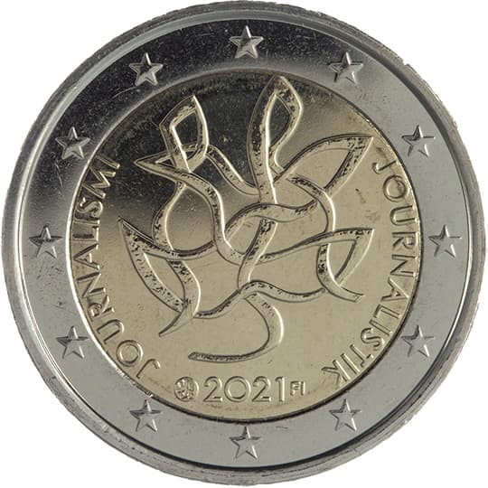 Back of Finland 2 euro Back of Finland 2 euro