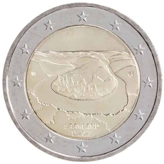 Back of Germany 2 euro Back of Germany 2 euro