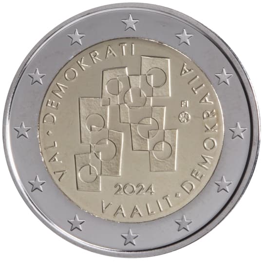 Back of Finland 2 euro Back of Finland 2 euro