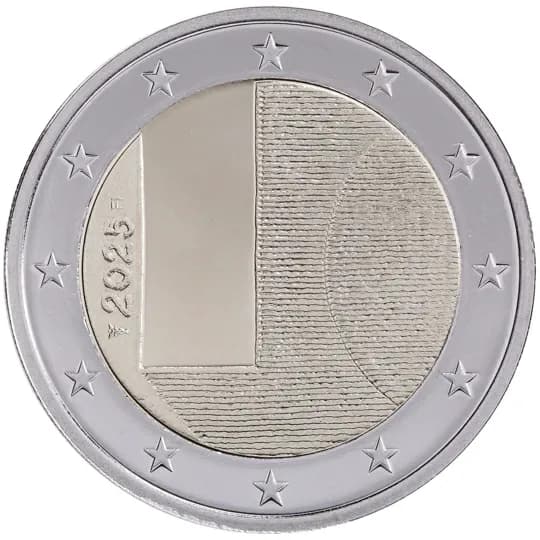 Back of Finland 2 euro Back of Finland 2 euro