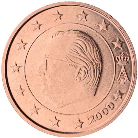 Back of Belgium 2 euro cent Back of Belgium 2 euro cent