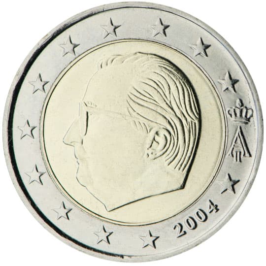 Back of Belgium 2 euro Back of Belgium 2 euro