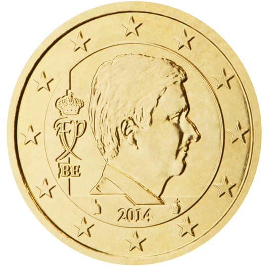 Back of Belgium 50 euro cent Back of Belgium 50 euro cent