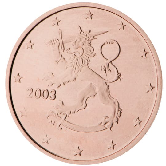 Back of Finland 2 euro cent Back of Finland 2 euro cent