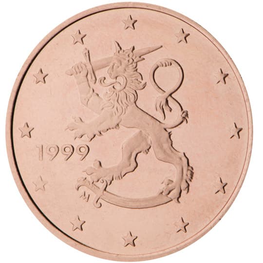 Back of Finland 5 euro cent Back of Finland 5 euro cent