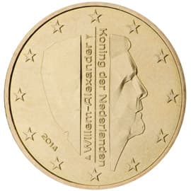 Back of Netherlands 50 euro cent Back of Netherlands 50 euro cent